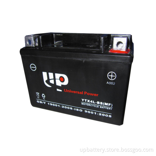 Sealed Motorcycle Battery (YTX4L-BS MF)